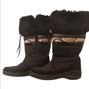 Coach Winter Boots